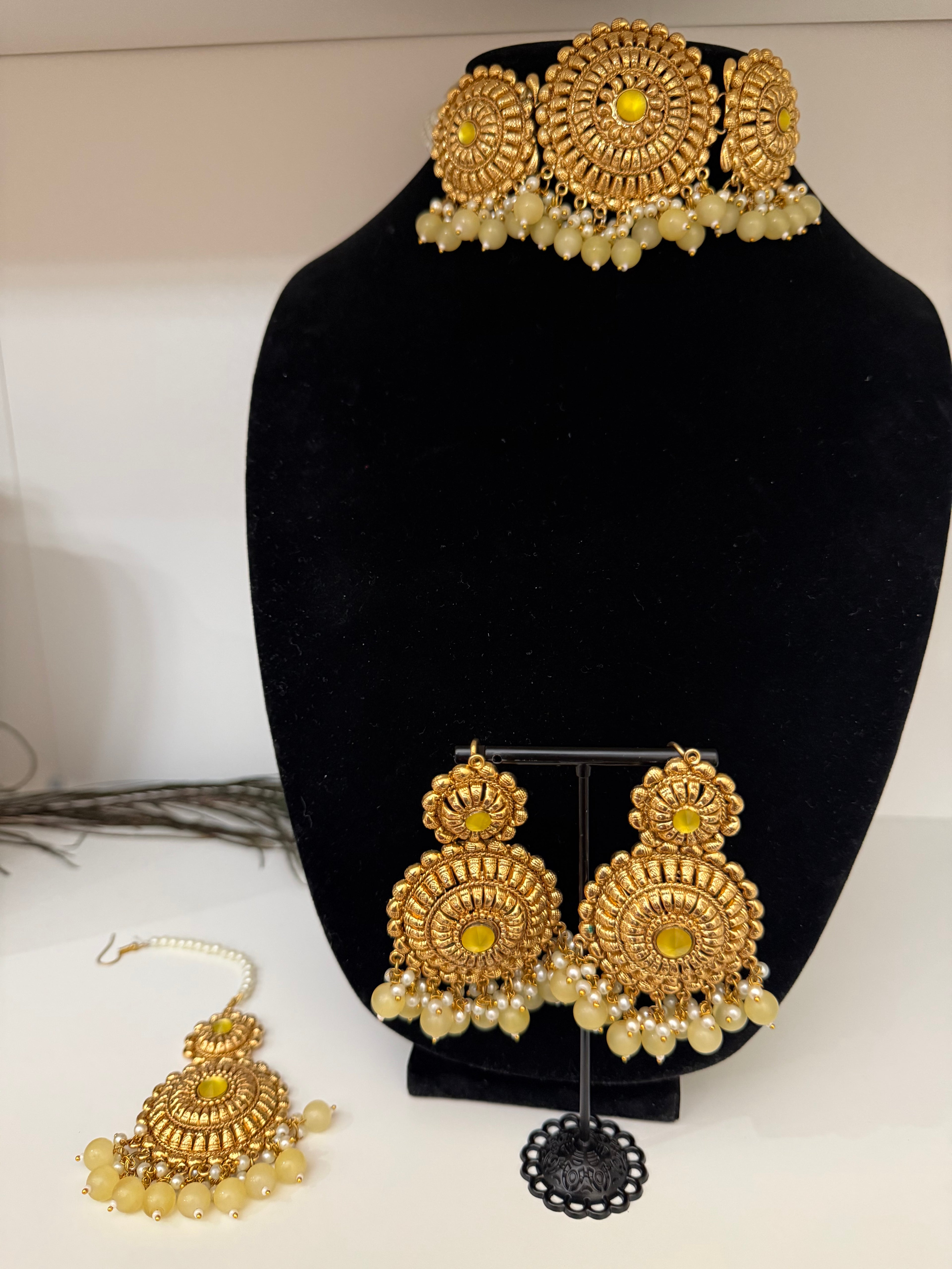 Beautiful Gold plated set