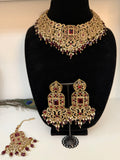 Polki Kundan Choker Set.