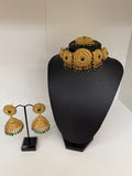 Gold plated choker set