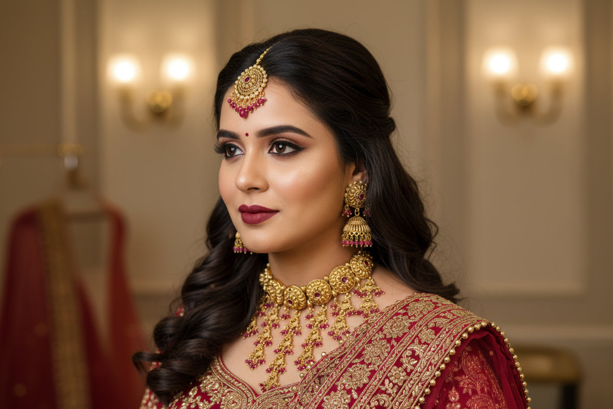 Beautiful gold plated set
