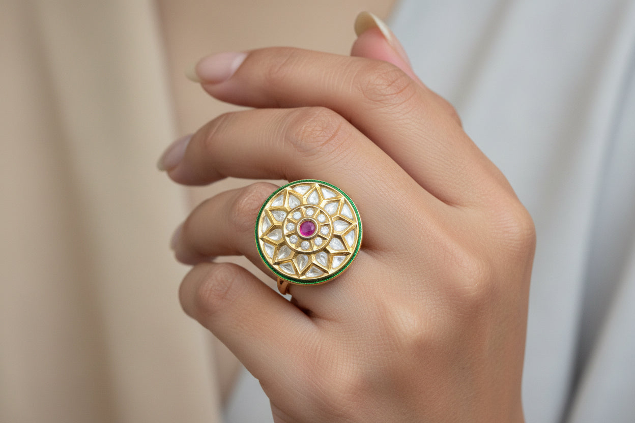 Beautiful adjustable ring